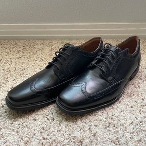 Clark’s Tilden Wing Black Leather - 8 M US / 41 EU